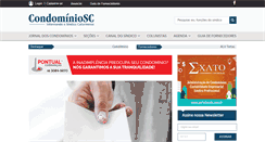 Desktop Screenshot of condominiosc.com.br